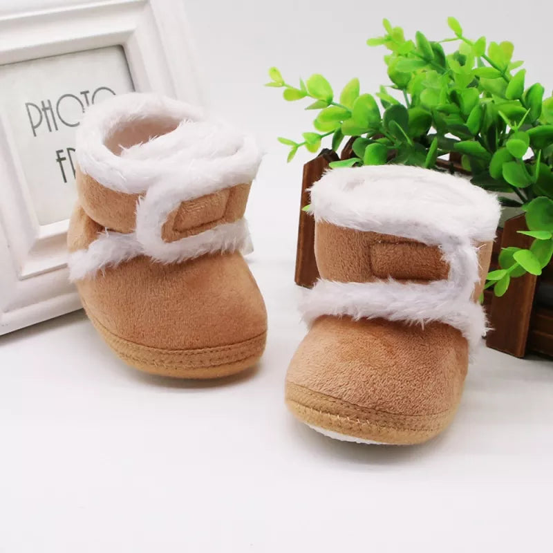 Soft Sole Fur Snow Boots