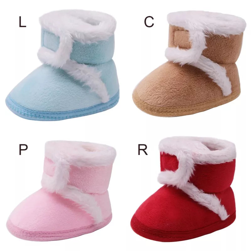 Soft Sole Fur Snow Boots