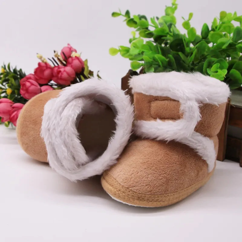 Soft Sole Fur Snow Boots