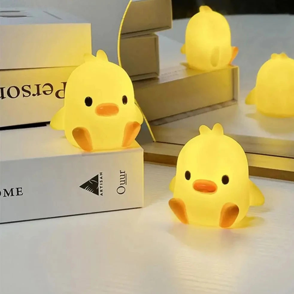 Duck Night Light Bedroom Decoration