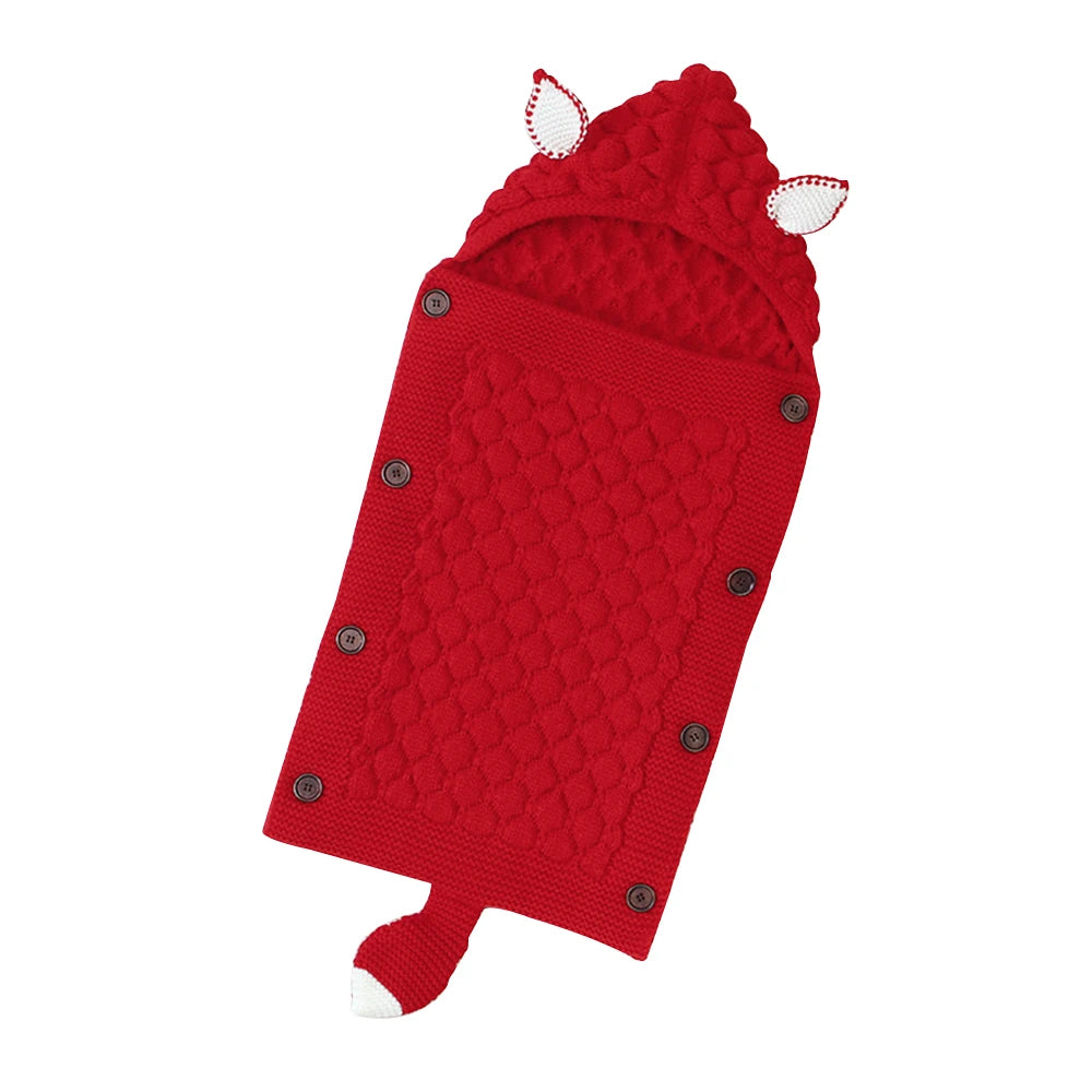 Knitted Baby Sleeping Bag