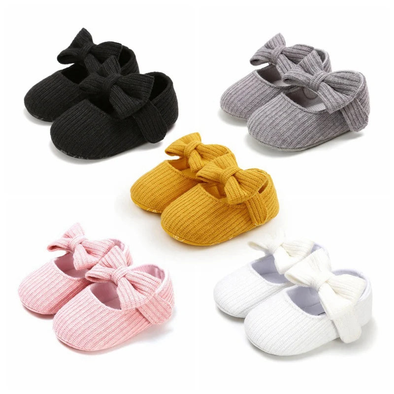 Casual Anti-Slip Bow Sneakers