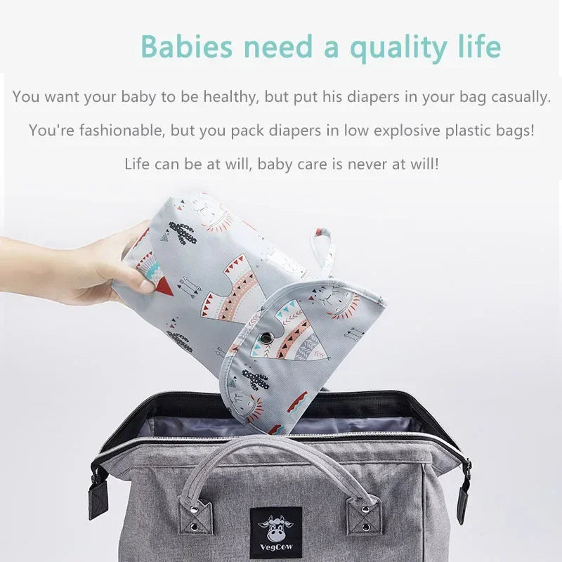 Reusable Baby Diaper Bag