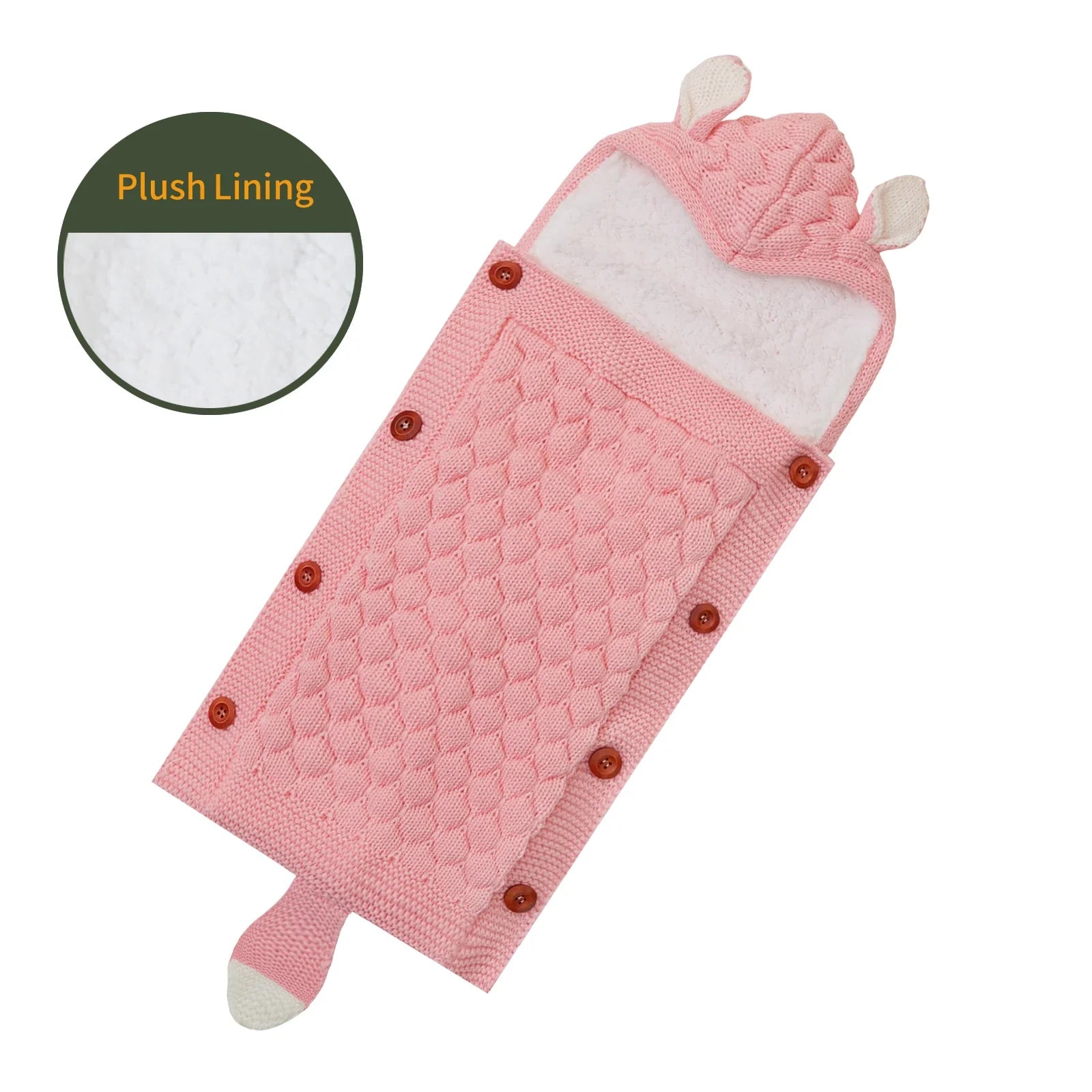 Knitted Baby Sleeping Bag