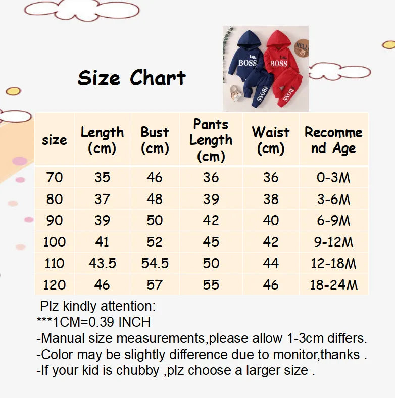 Newborn Baby Boy 2PCS Clothes