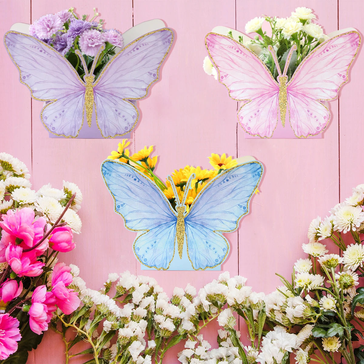 Butterfly Flower Candy Boxes