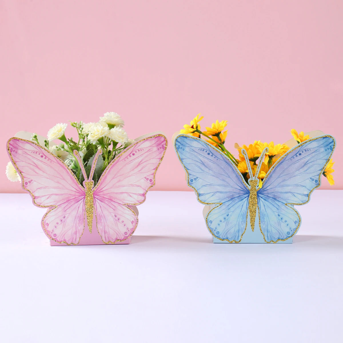 Butterfly Flower Candy Boxes