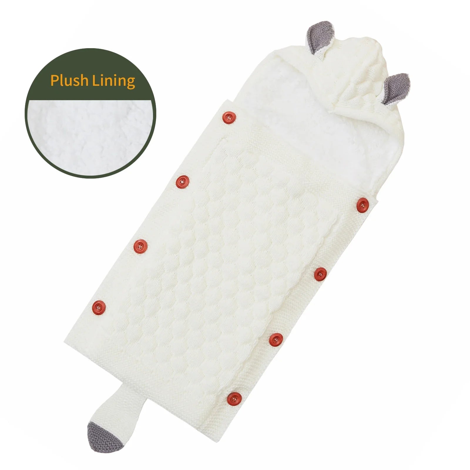 Knitted Baby Sleeping Bag