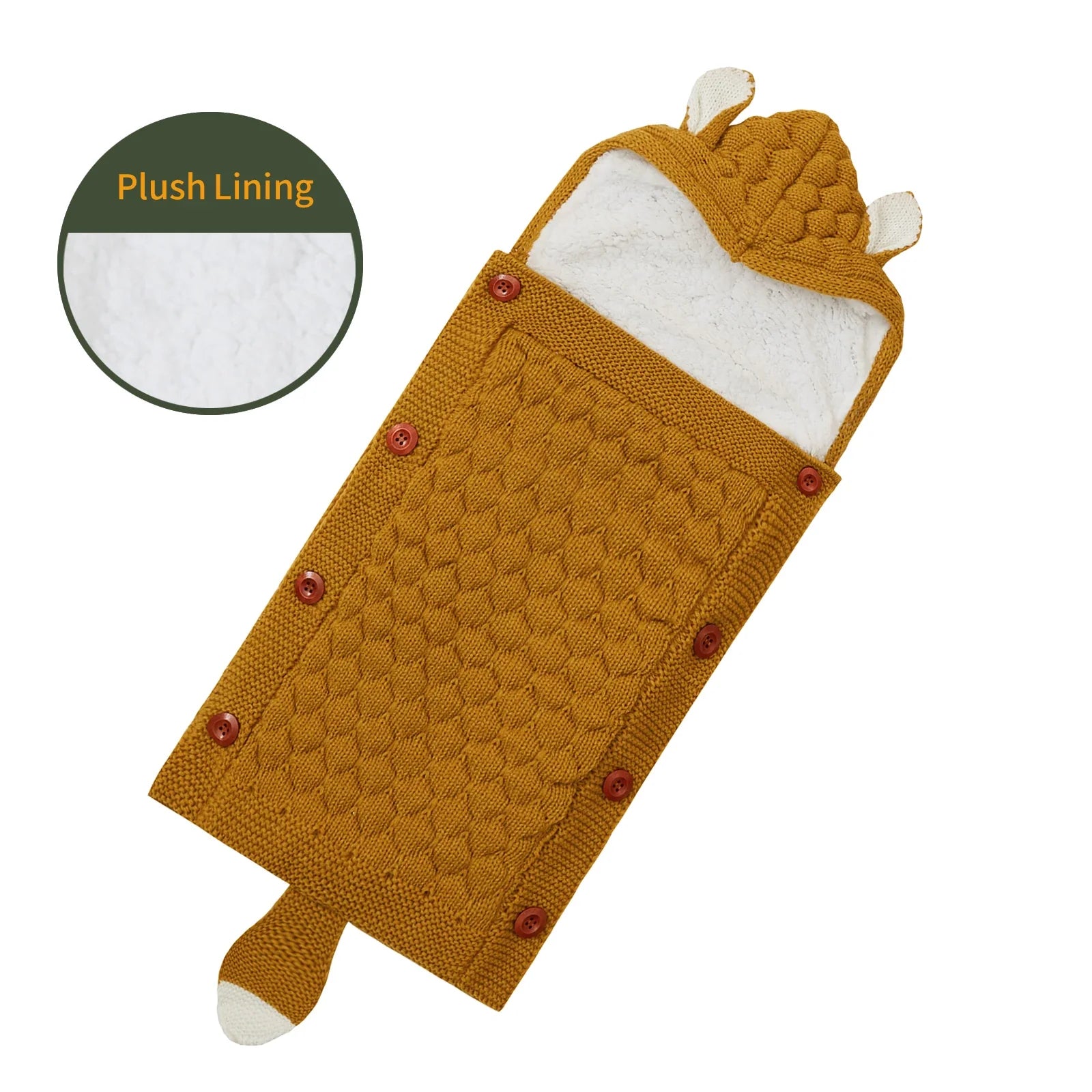 Knitted Baby Sleeping Bag